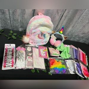 #072 18pc Unicorn Theme Bundle Set